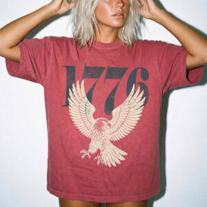 Retro 1776 Bald Eagle America 250 Anniversary Comfort Colors Shirt
