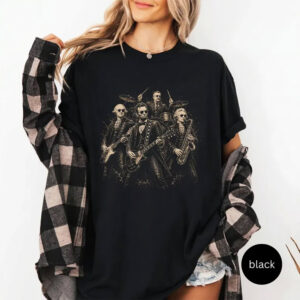 Rock Band Founding Fathers America 250 Patriotic Comfort Colors Shirt