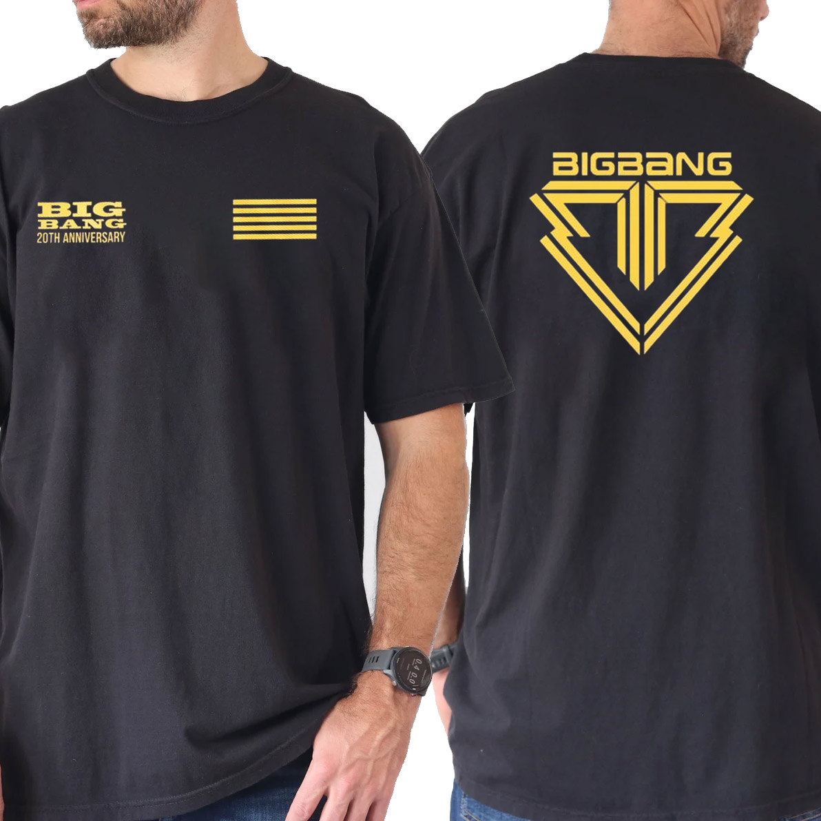 20th Anniversary BIGBANG Logo Shirt mockup