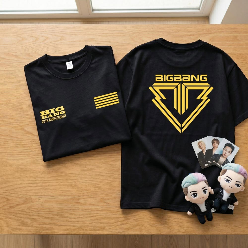 20th Anniversary BIGBANG Logo Shirt 20th Anniversary BIGBANG Logo Shirt