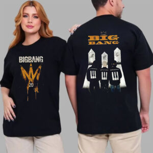 K-Pop Crown BIGBANG 20th Anniversary Signatures Shirt