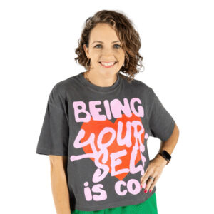 Being Yourself Is Cool Feminist Era​ Comfort Colors Shirt