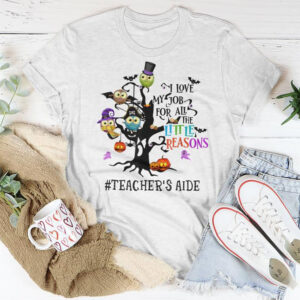 All The Little Reasons Cute Halloween Teachers Shirt